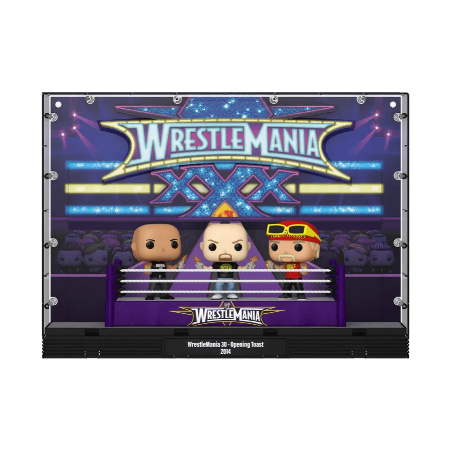 FUN78810 WWE - WrestleMania 30 Toast Pop! Moment Deluxe - Funko - Titan Pop Culture