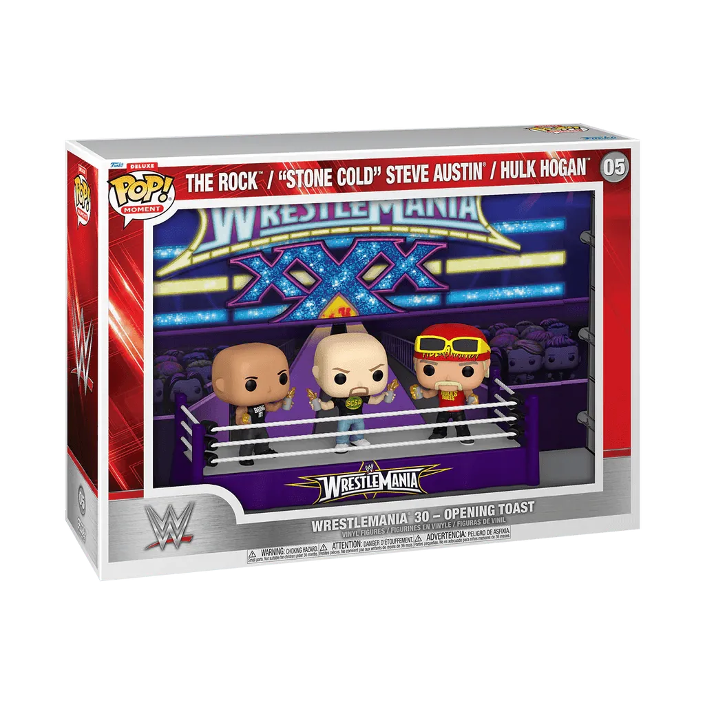 FUN78810 WWE - WrestleMania 30 Toast Pop! Moment Deluxe - Funko - Titan Pop Culture