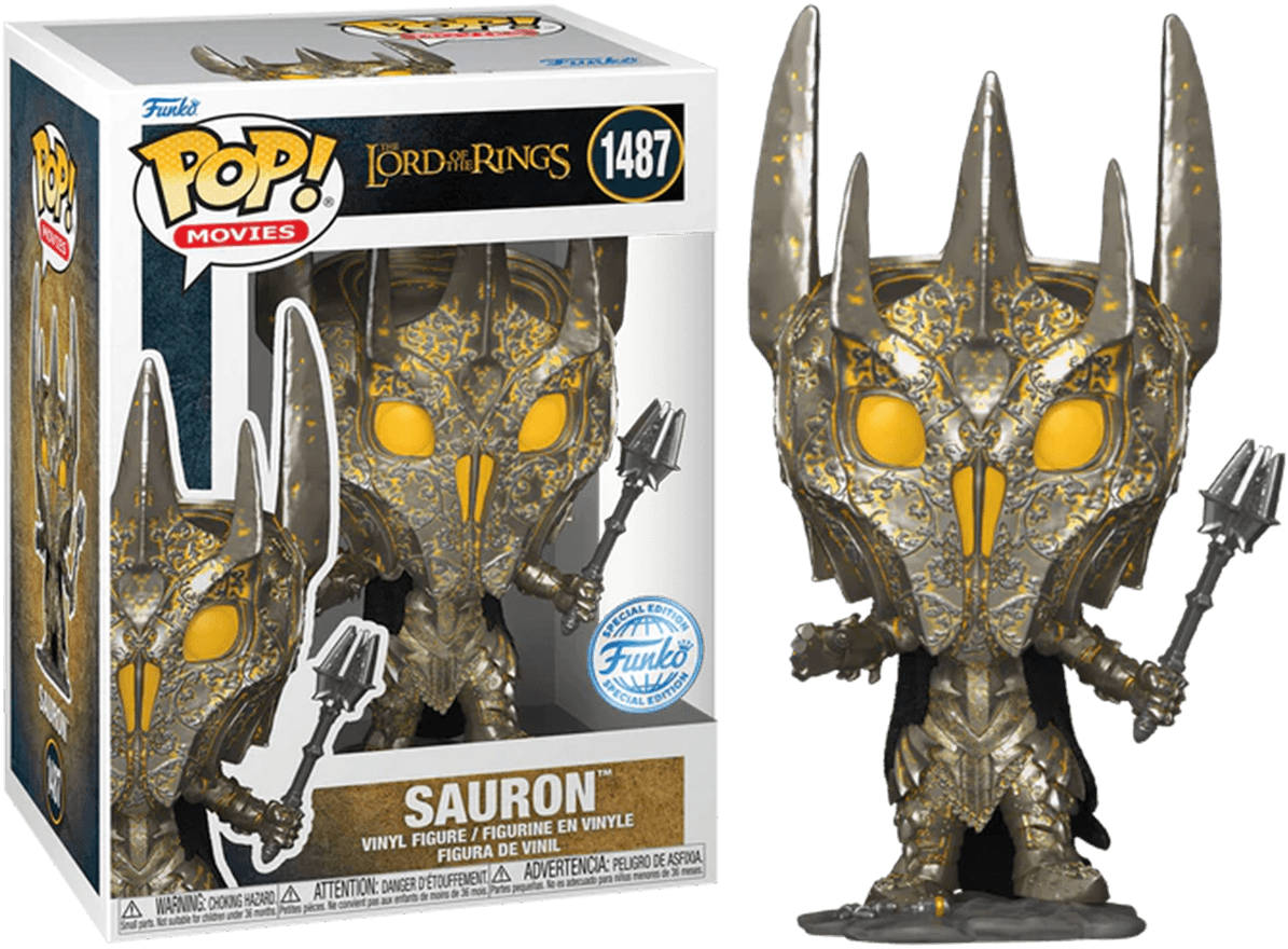 FUN78850 Lord of the Rings - Sauron Glow US Exclusive Pop! [RS] - Funko - Titan Pop Culture