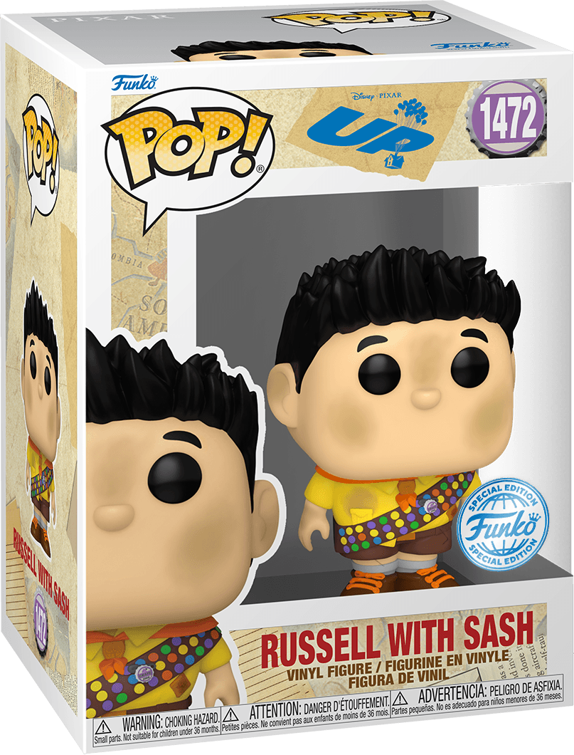 FUN79158 Up (2009) - Russel with Sash US Exclusive Pop! Vinyl [RS] - Funko - Titan Pop Culture