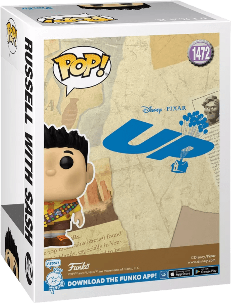 FUN79158 Up (2009) - Russel with Sash US Exclusive Pop! Vinyl [RS] - Funko - Titan Pop Culture