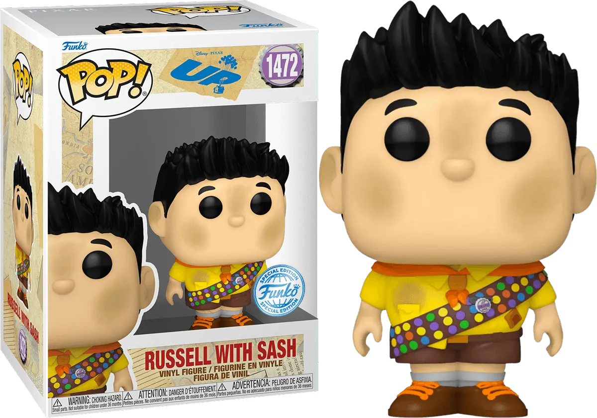 FUN79158 Up (2009) - Russel with Sash US Exclusive Pop! Vinyl [RS] - Funko - Titan Pop Culture