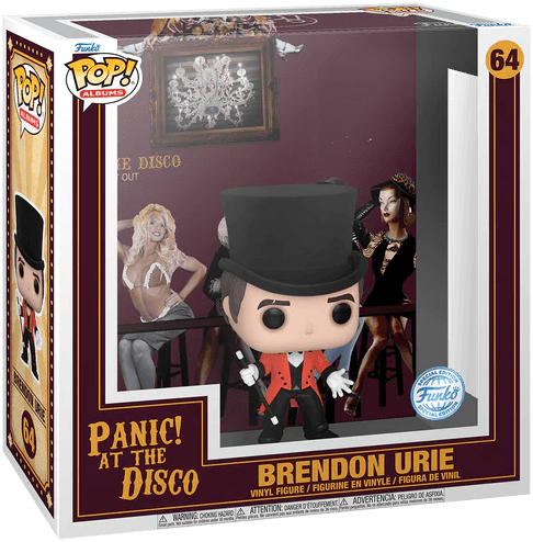 FUN79165 Panic at the Disco - Brendon Urie US Exclusive Pop! Album [RS] - Funko - Titan Pop Culture