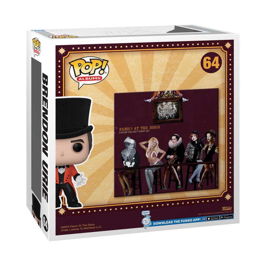 FUN79165 Panic at the Disco - Brendon Urie US Exclusive Pop! Album [RS] - Funko - Titan Pop Culture