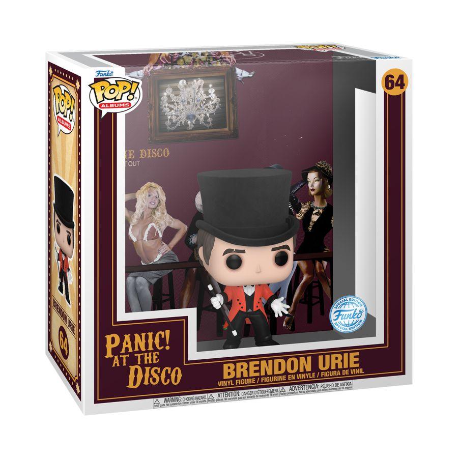 FUN79165 Panic at the Disco - Brendon Urie US Exclusive Pop! Album [RS] - Funko - Titan Pop Culture