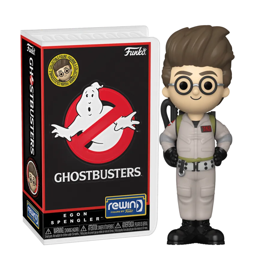 FUN79185 Ghostbusters - Egon Spengler Rewind Figure - Funko - Titan Pop Culture