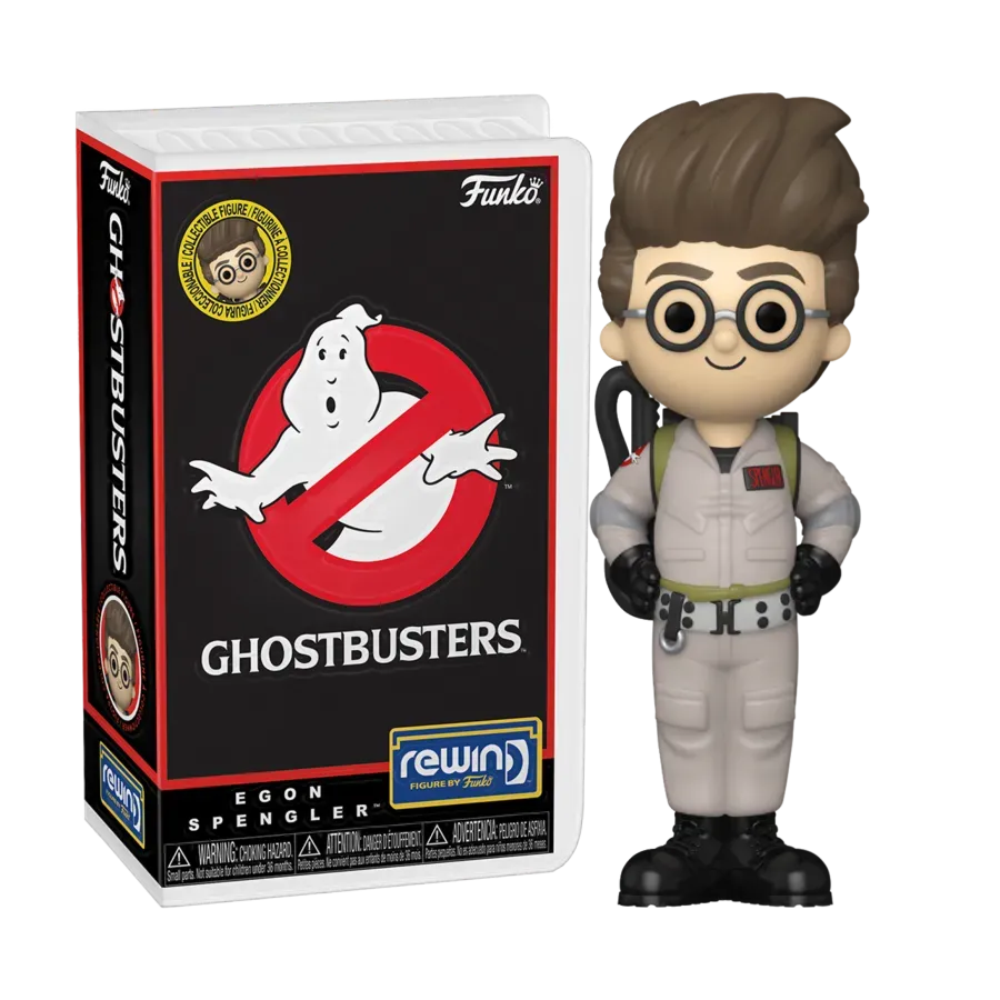 FUN79185 Ghostbusters - Egon Spengler Rewind Figure - Funko - Titan Pop Culture