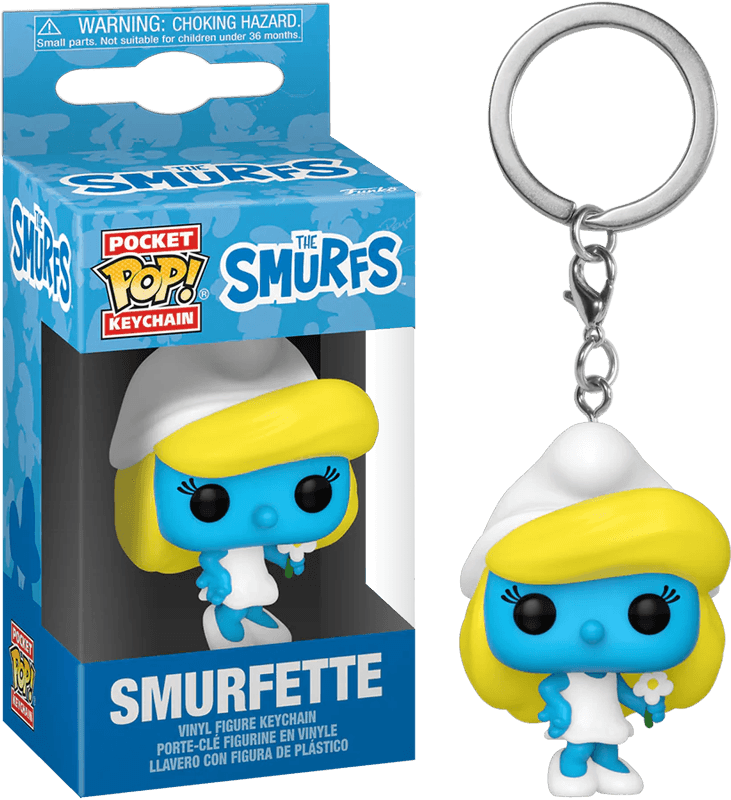 FUN79256 Smurfs - Smurfette Pop! Keychain - Funko - Titan Pop Culture