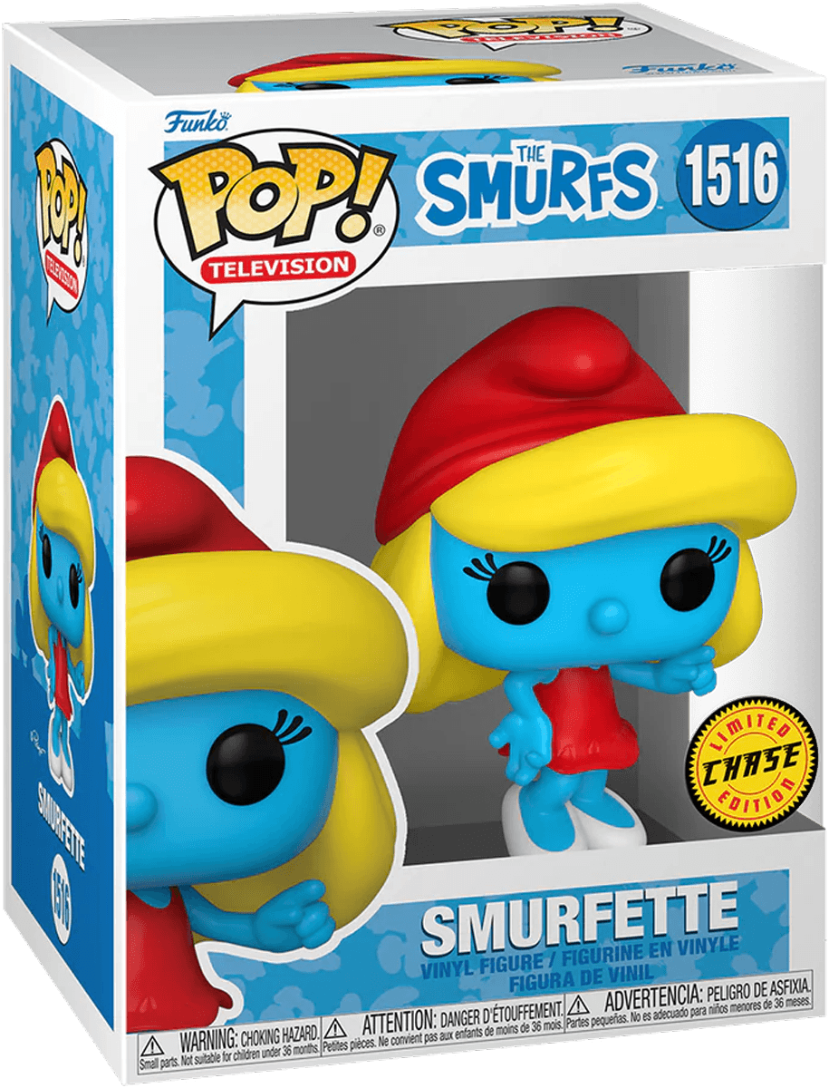 FUN79259 Smurfs - Smurfette (with chase) Pop! Vinyl - Funko - Titan Pop Culture