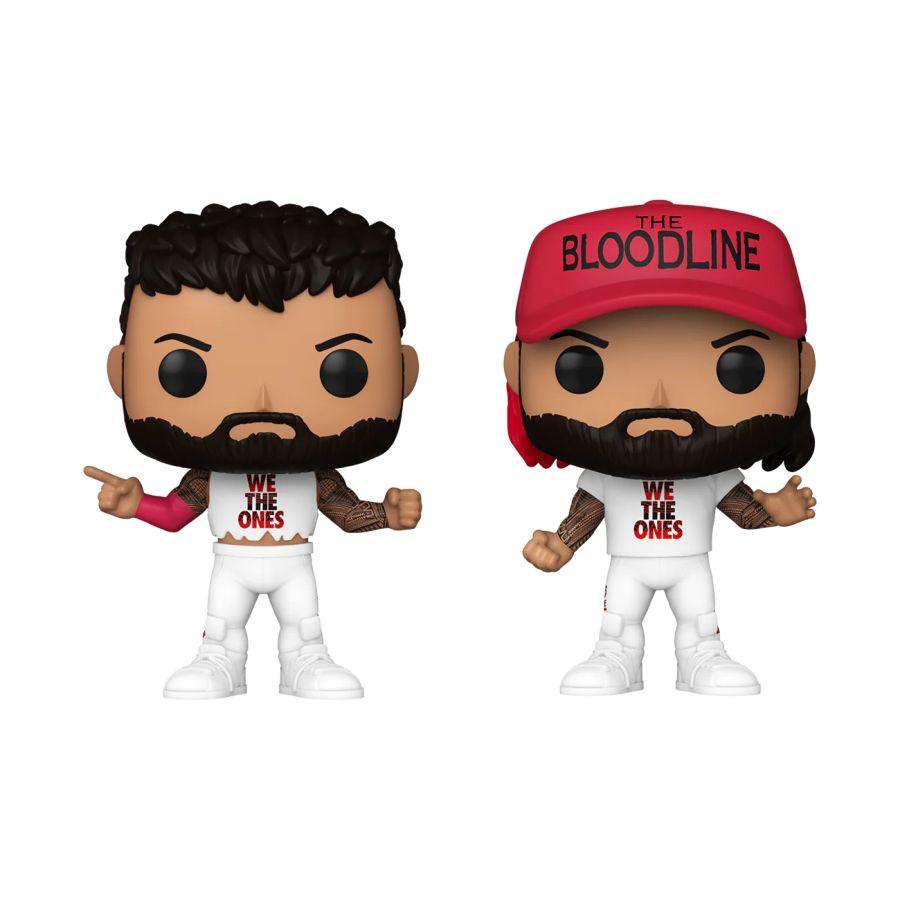 FUN79480 WWE - Uso Brothers (Wrestle Mania 39) Pop! Vinyl 2 Pack - Funko - Titan Pop Culture