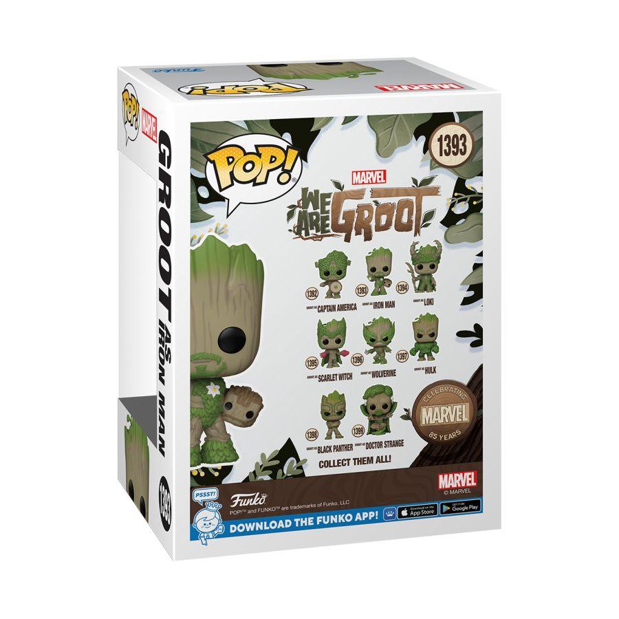 FUN79516 We Are Groot - Groot Iron Man (Marvel: 85th Anniversary) Pop! Vinyl - Funko - Titan Pop Culture