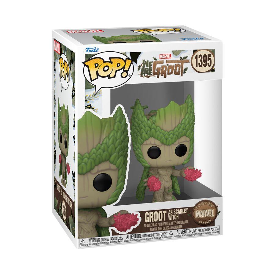 FUN79518 We Are Groot - Groot Scarlet Witch (Marvel: 85th Anniversary) Pop! Vinyl - Funko - Titan Pop Culture