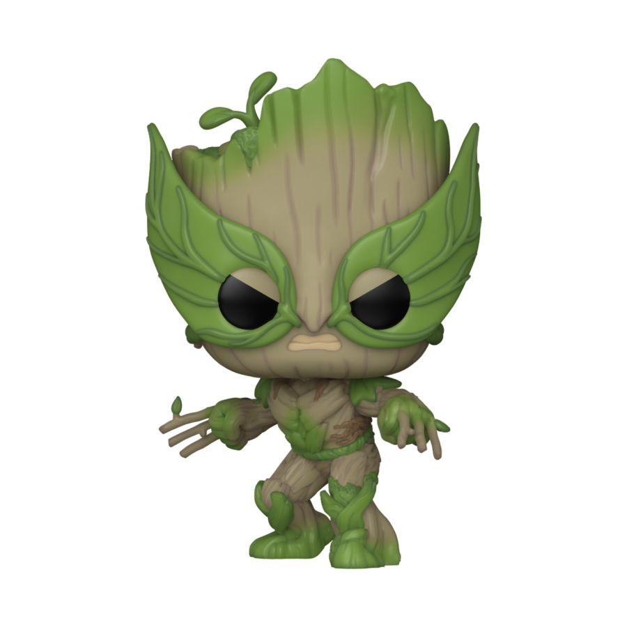 FUN79519 We Are Groot - Groot Wolverine (Marvel: 85th Anniversary) Pop! Vinyl - Funko - Titan Pop Culture