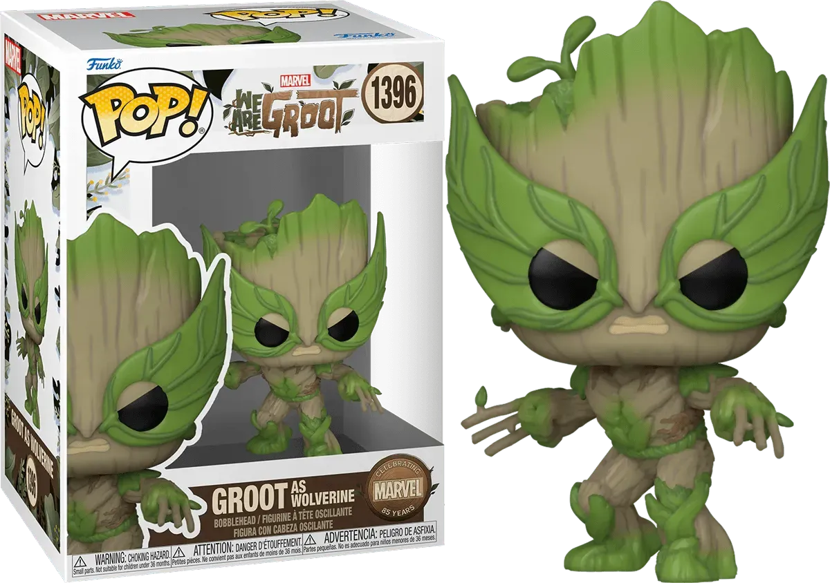 FUN81338 + FUN79515+ FUN79516 + FUN79517 + FUN79518 + FUN79519 + Marvel 85th Anniversary: We Are Groot - Groot to the Rescue Pop! Vinyl Bundle (Set of 6) - Funko - Titan Pop Culture