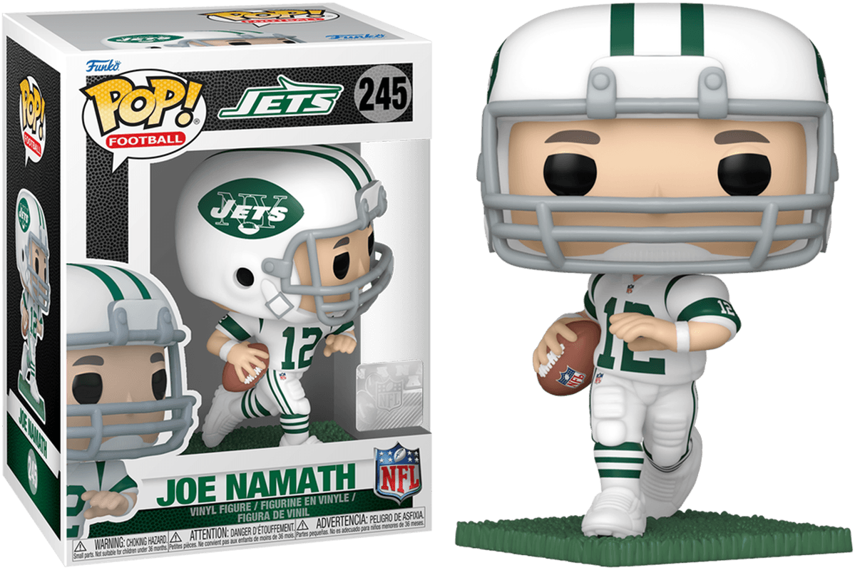 FUN79587 NFL Football - Joe Namath New York Jets Pop! Vinyl - Funko - Titan Pop Culture