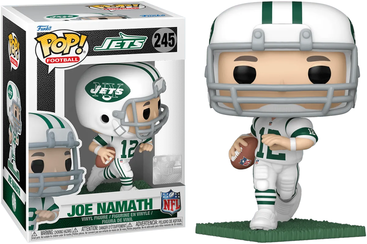 FUN79587 NFL Football - Joe Namath New York Jets Pop! Vinyl - Funko - Titan Pop Culture