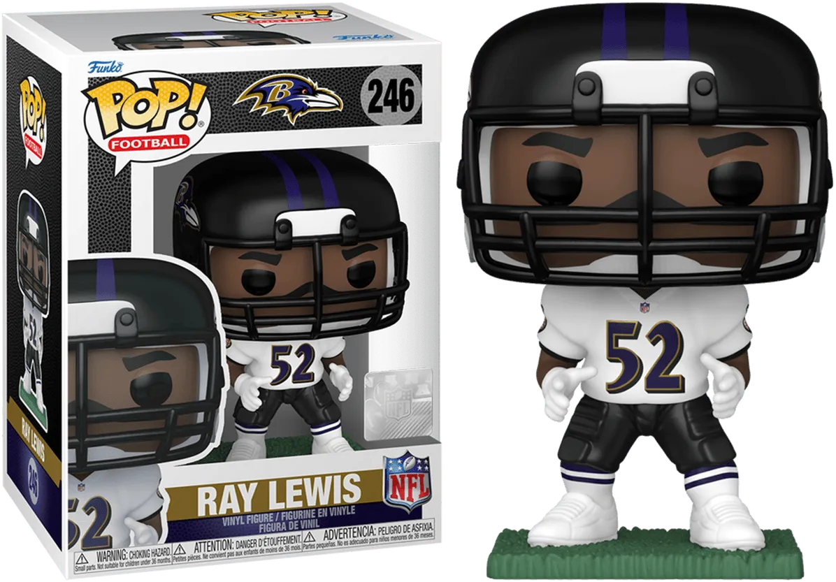 FUN79588 NFL Football - Ray Lewis Baltimore Ravens Pop! Vinyl - Funko - Titan Pop Culture