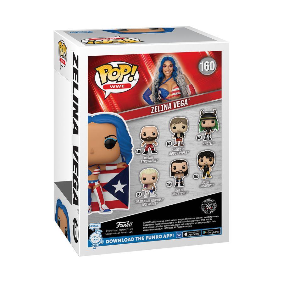 FUN79610 WWE - Zelina Vega Pop! Vinyl - Funko - Titan Pop Culture