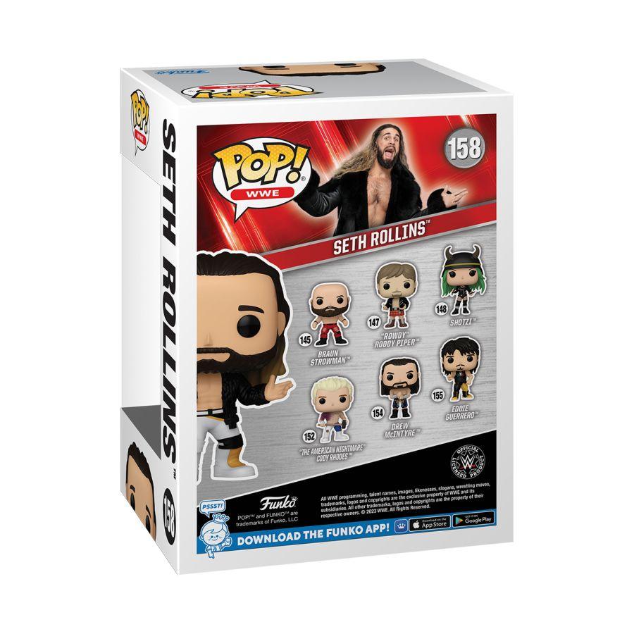 FUN79611 WWE - Seth Rollins (with Coat) Pop! Vinyl - Funko - Titan Pop Culture