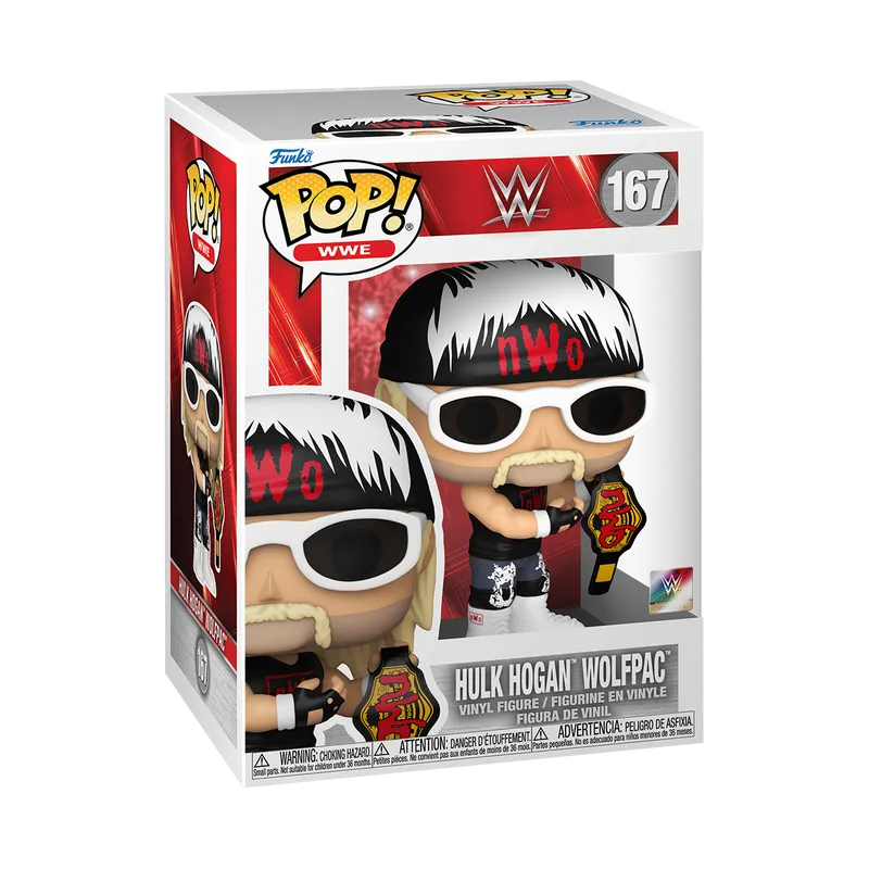 FUN79624 WWE - Hulk Hogan Wolfpac Pop! Vinyl - Funko - Titan Pop Culture