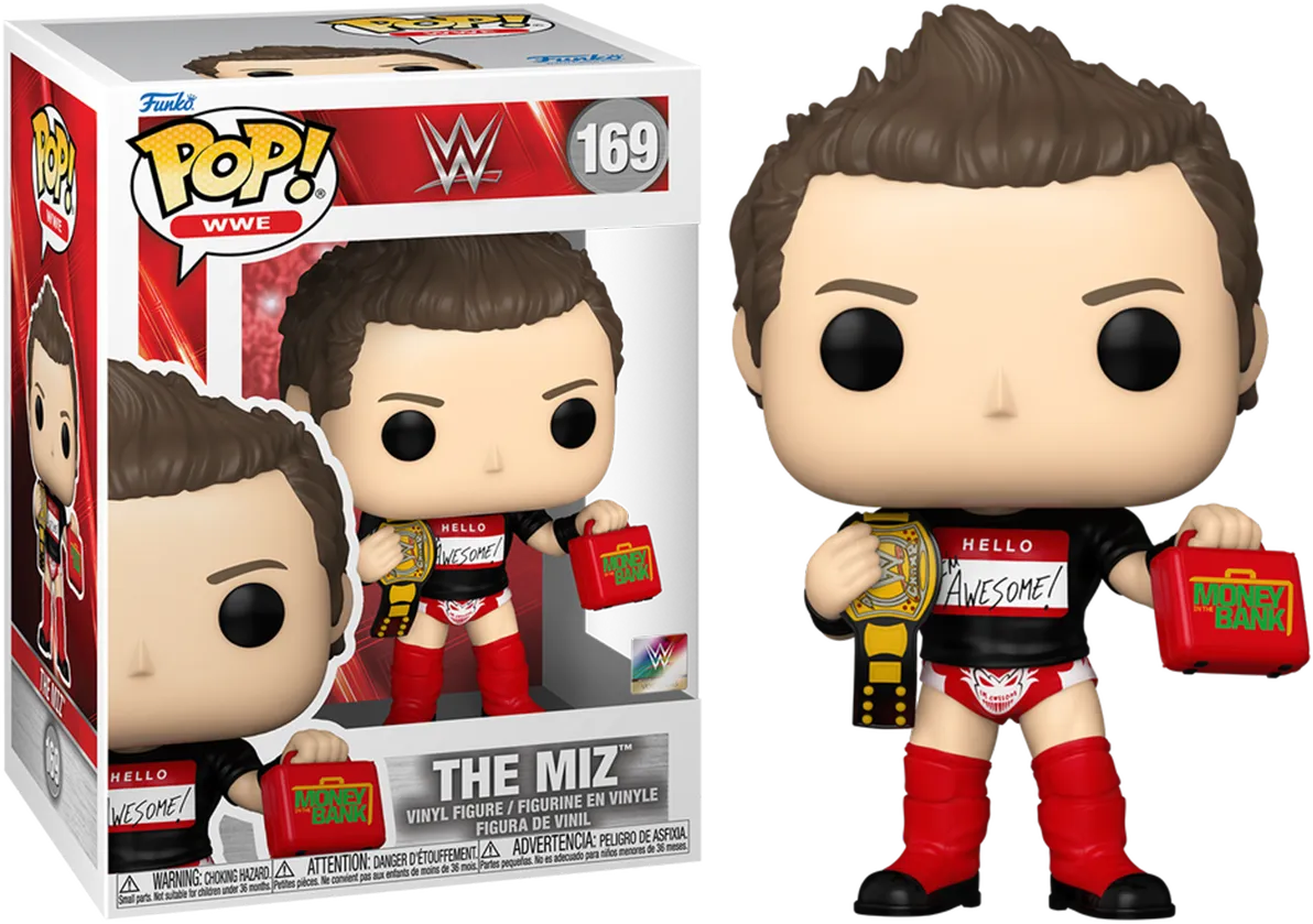 FUN79624 + FUN79625 + FUN79626 WWE - Main Event Pop! Vinyl Bundle (Set of 3) - Funko - Titan Pop Culture