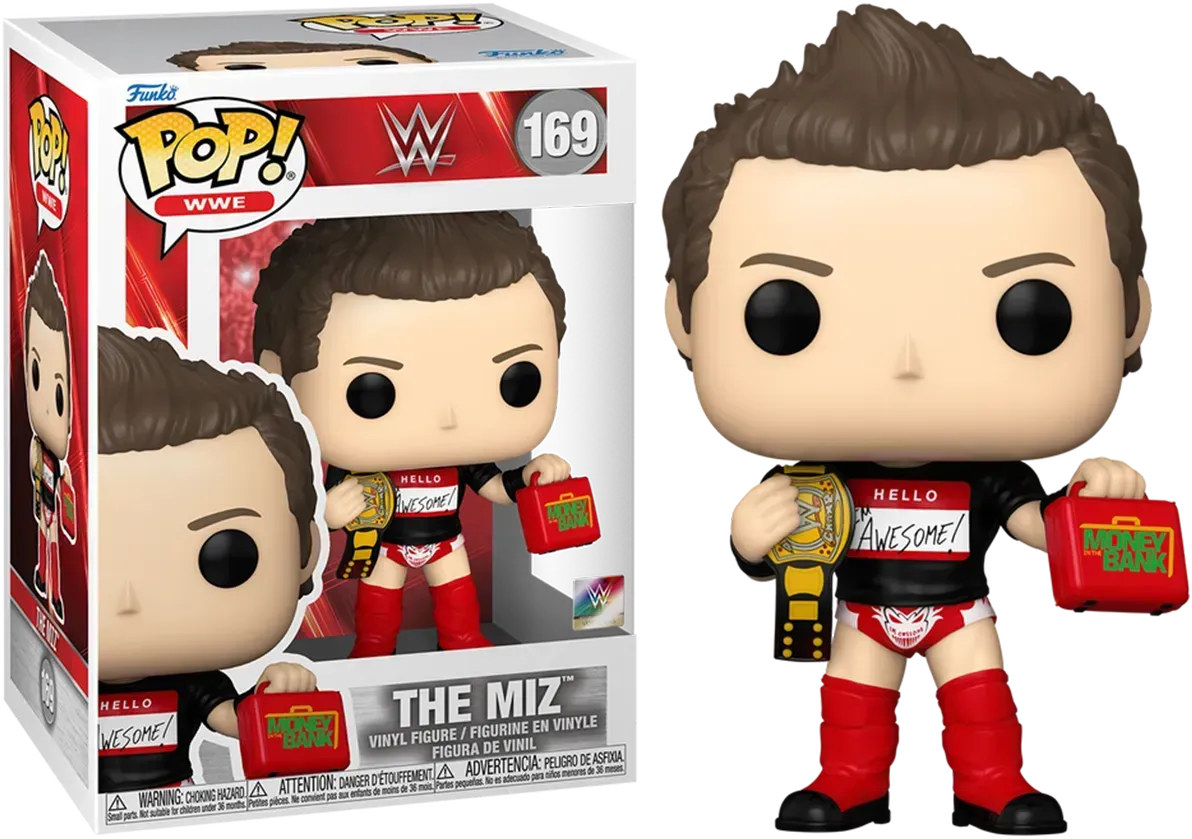 FUN79624 + FUN79625 + FUN79626 WWE - Main Event Pop! Vinyl Bundle (Set of 3) - Funko - Titan Pop Culture