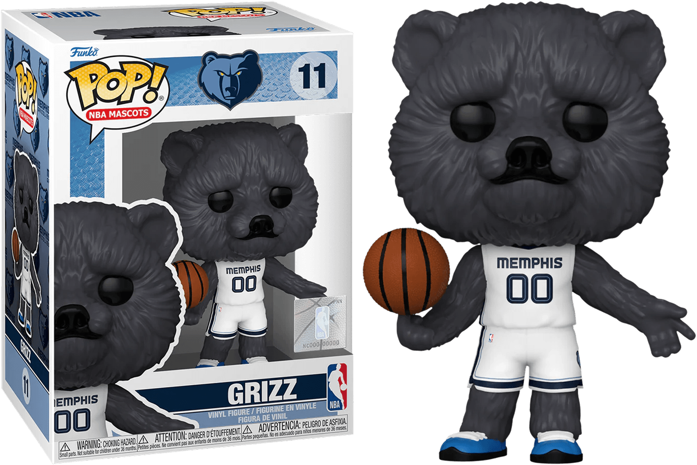 FUN79628 + FUN79629 + FUN79630 NBA Basketball: Mascots - Galvanise Pop! Vinyl Bundle (Set of 3) - Funko - Titan Pop Culture