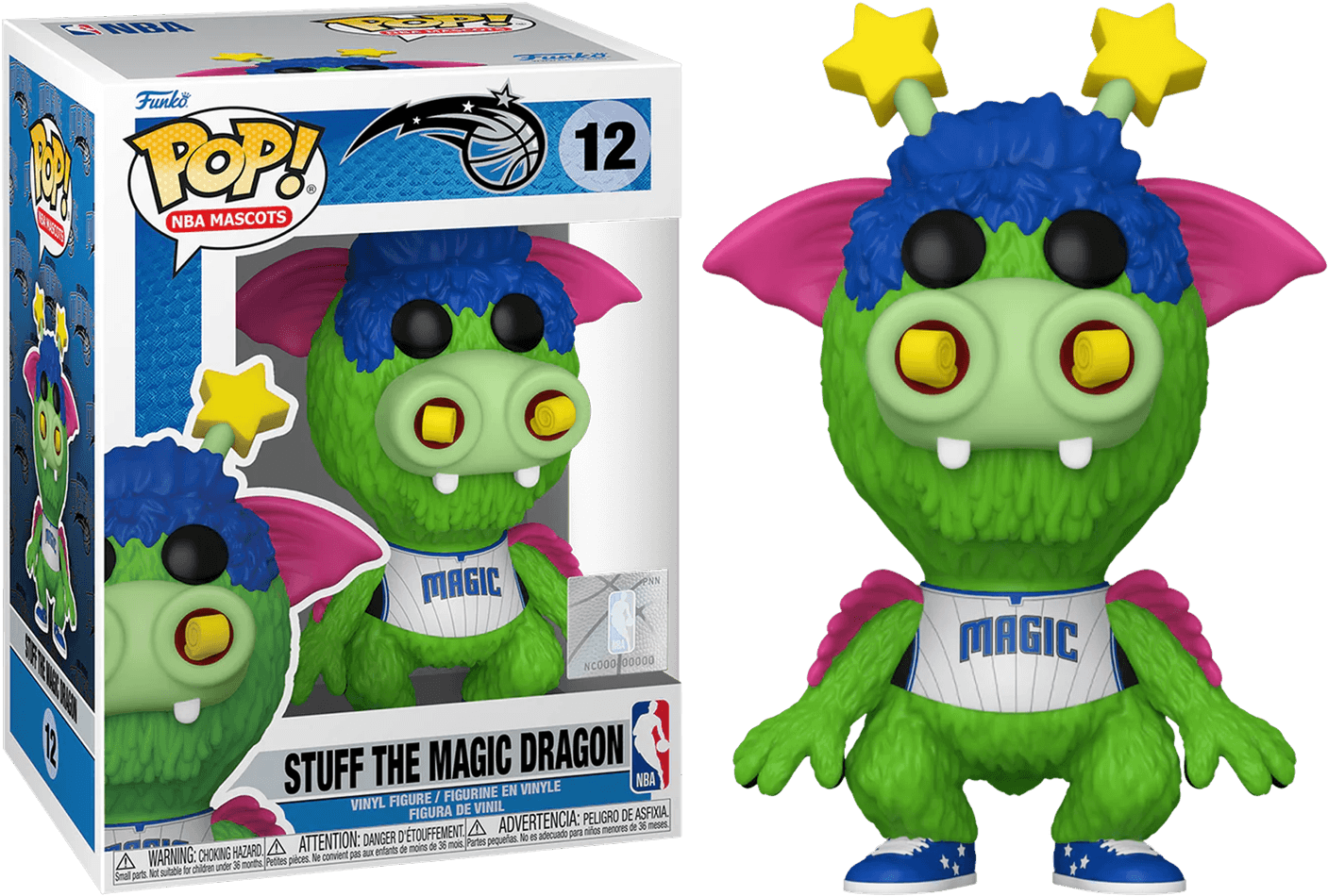 FUN79628 + FUN79629 + FUN79630 NBA Basketball: Mascots - Galvanise Pop! Vinyl Bundle (Set of 3) - Funko - Titan Pop Culture