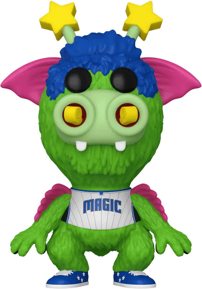 FUN79630 NBA Basketball: Mascots - Stuff the Magic Dragon Orlando Magic Pop! Vinyl - Funko - Titan Pop Culture