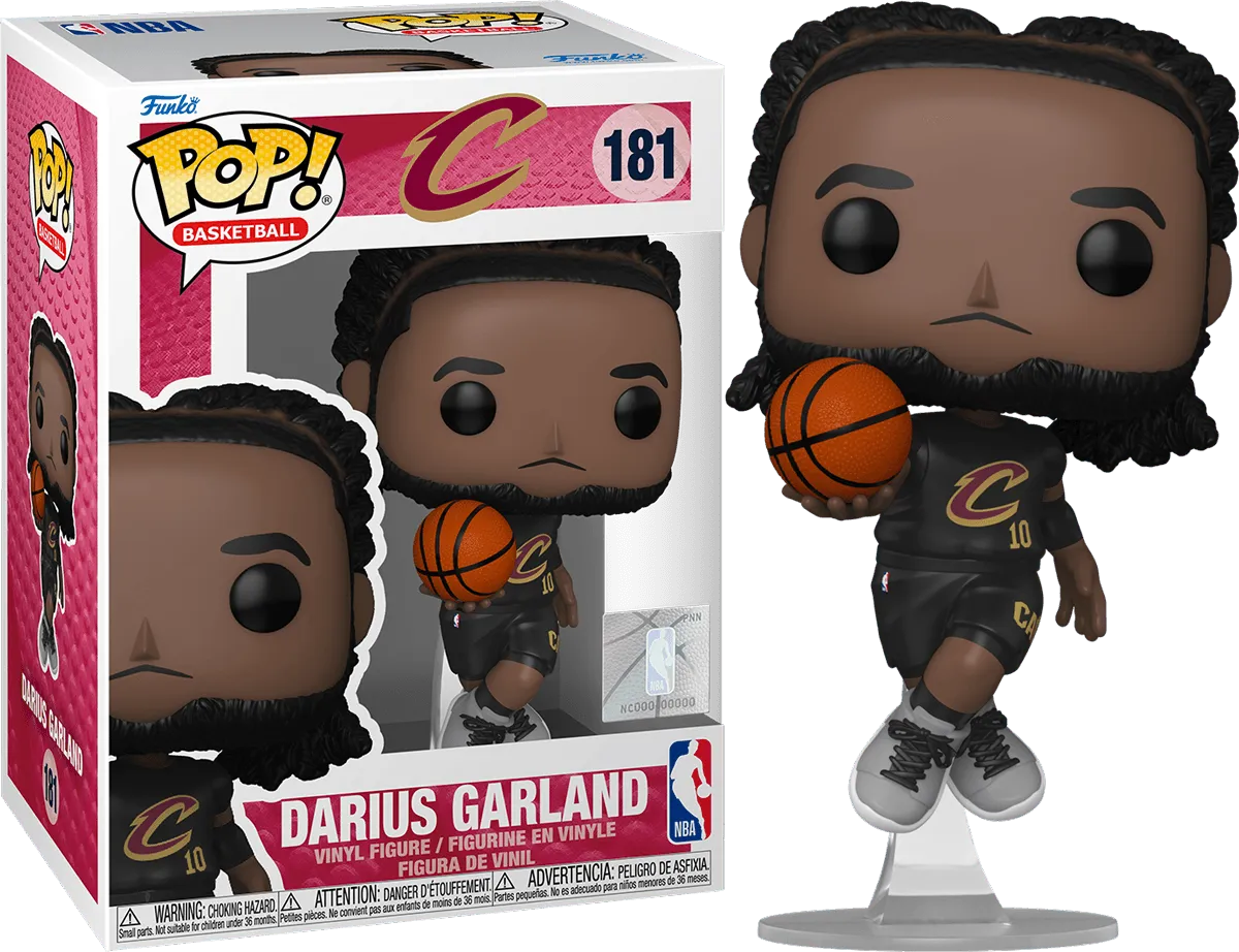 FUN79674 NBA: Cavs - Darius Garland Pop! Vinyl - Funko - Titan Pop Culture