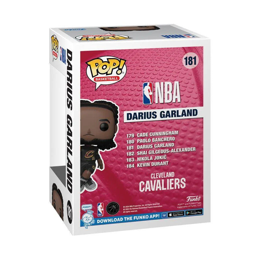 FUN79674 NBA: Cavs - Darius Garland Pop! Vinyl - Funko - Titan Pop Culture