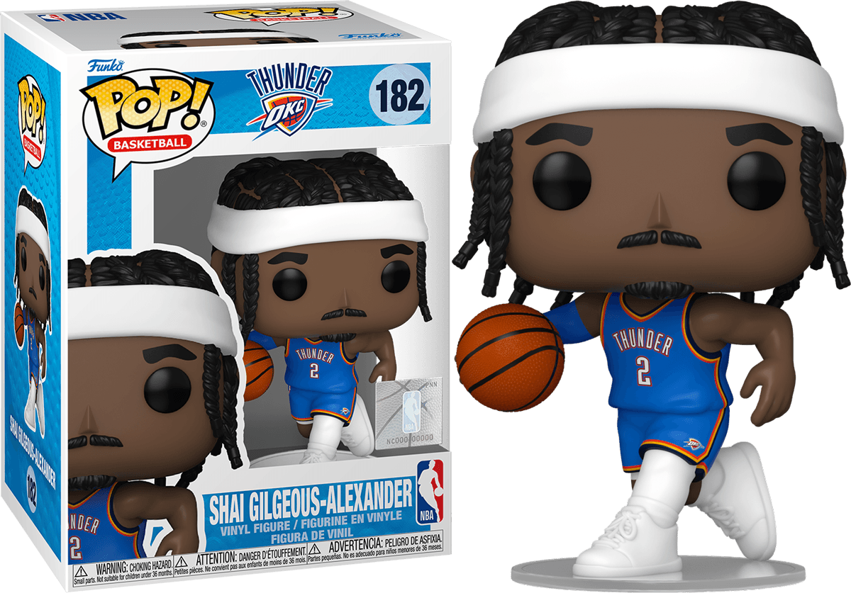 FUN79675 NBA: Thunder - Shai Gilgeous-Alexander Pop! Vinyl - Funko - Titan Pop Culture