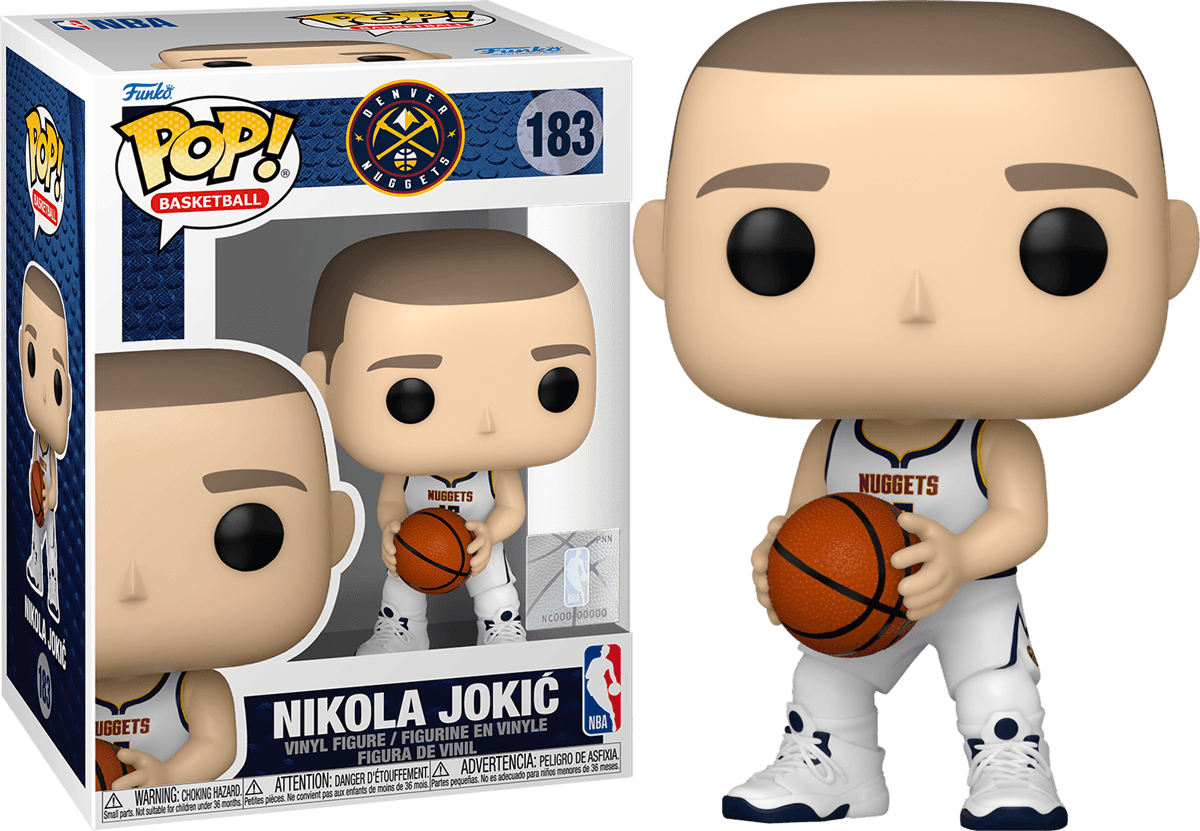 FUN79676 NBA: Nuggets - Nikola Jokic Pop! Vinyl - Funko - Titan Pop Culture