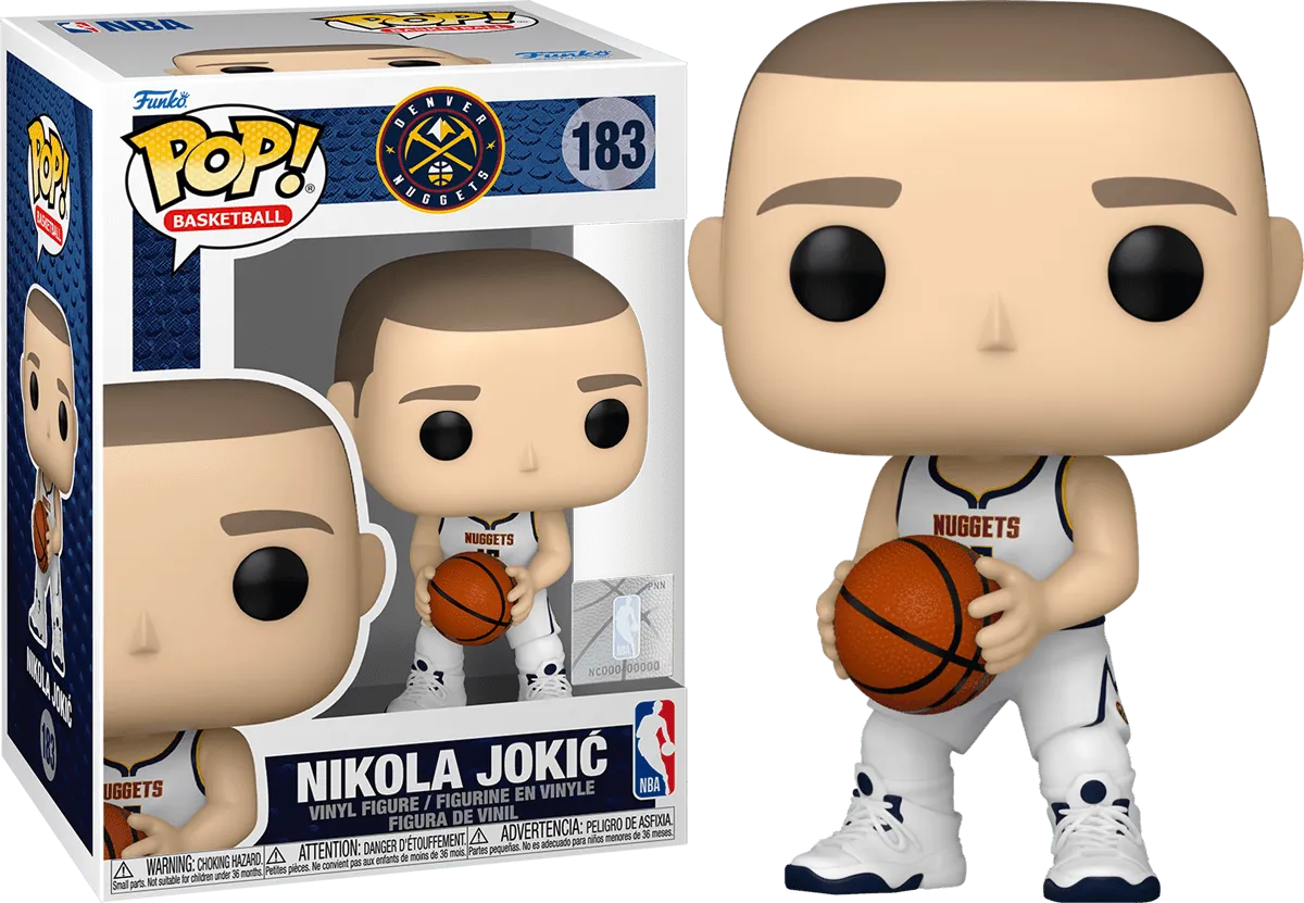 FUN79676 NBA: Nuggets - Nikola Jokic Pop! Vinyl - Funko - Titan Pop Culture