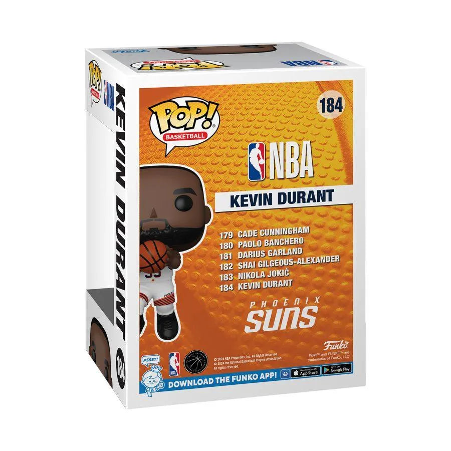 FUN79677 NBA: Suns - Kevin Durant Pop! Vinyl - Funko - Titan Pop Culture