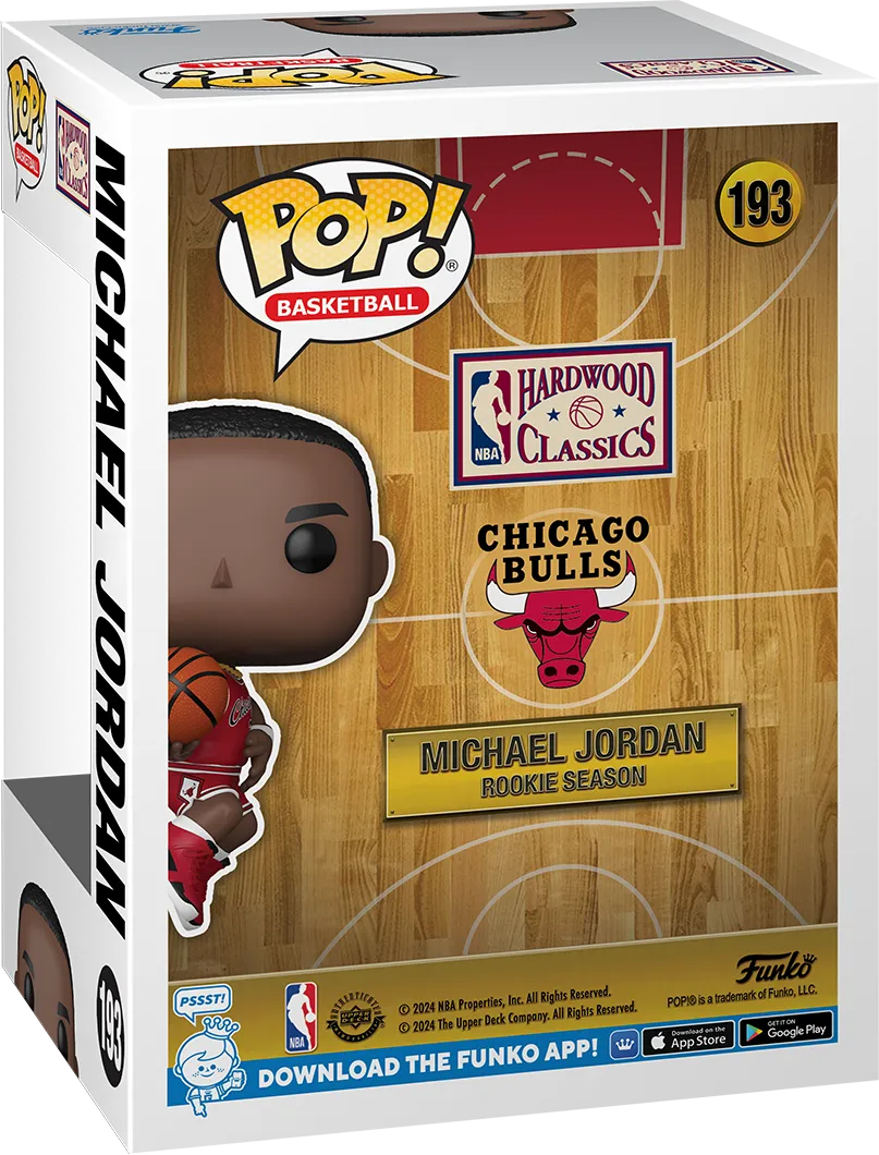 FUN79678 NBA Legends: Bulls - Michael Jordan (Rookie) Pop! Vinyl - Funko - Titan Pop Culture