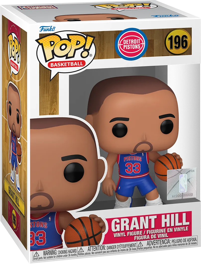 FUN79681 NBA Legends: Pistons - Grant Hill (Rookie) Pop! Vinyl - Funko - Titan Pop Culture