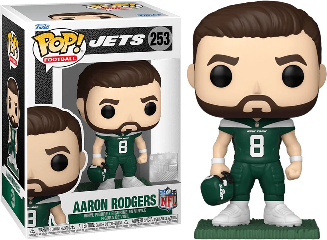 NFL: Jets - Aaron Rodgers Pop! Vinyl