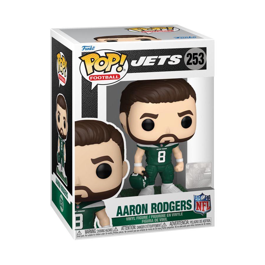 FUN79686 NFL: Jets - Aaron Rodgers Pop! Vinyl - Funko - Titan Pop Culture