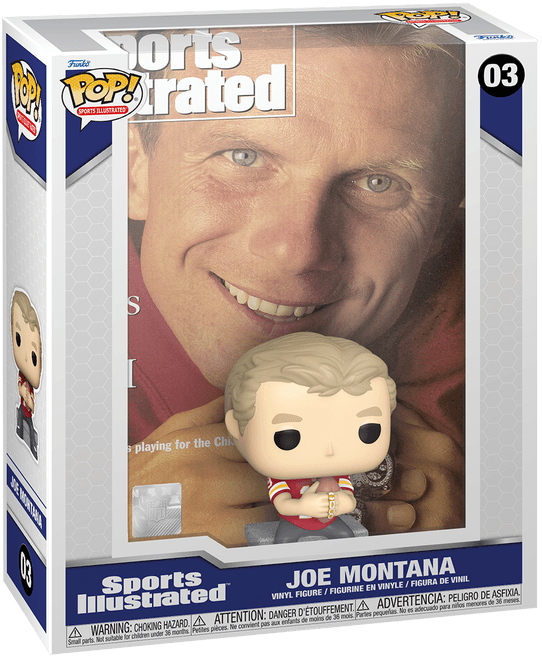 FUN79693 NFL - Joe Montana Sports Illustrated Pop! Vinyl Cover - Funko - Titan Pop Culture