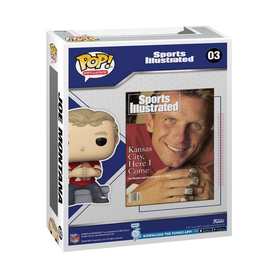 FUN79693 NFL - Joe Montana Sports Illustrated Pop! Vinyl Cover - Funko - Titan Pop Culture