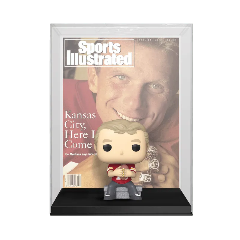 FUN79693 NFL - Joe Montana Sports Illustrated Pop! Vinyl Cover - Funko - Titan Pop Culture