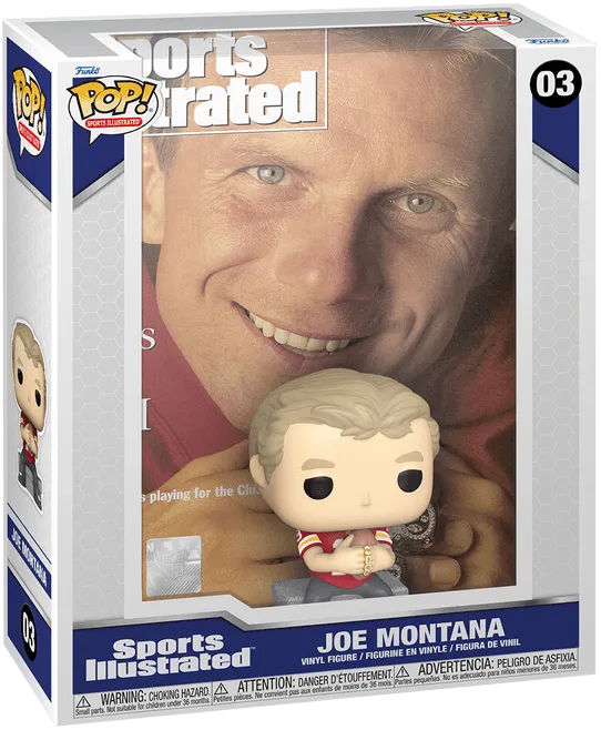 FUN79693 NFL - Joe Montana Sports Illustrated Pop! Vinyl Cover - Funko - Titan Pop Culture