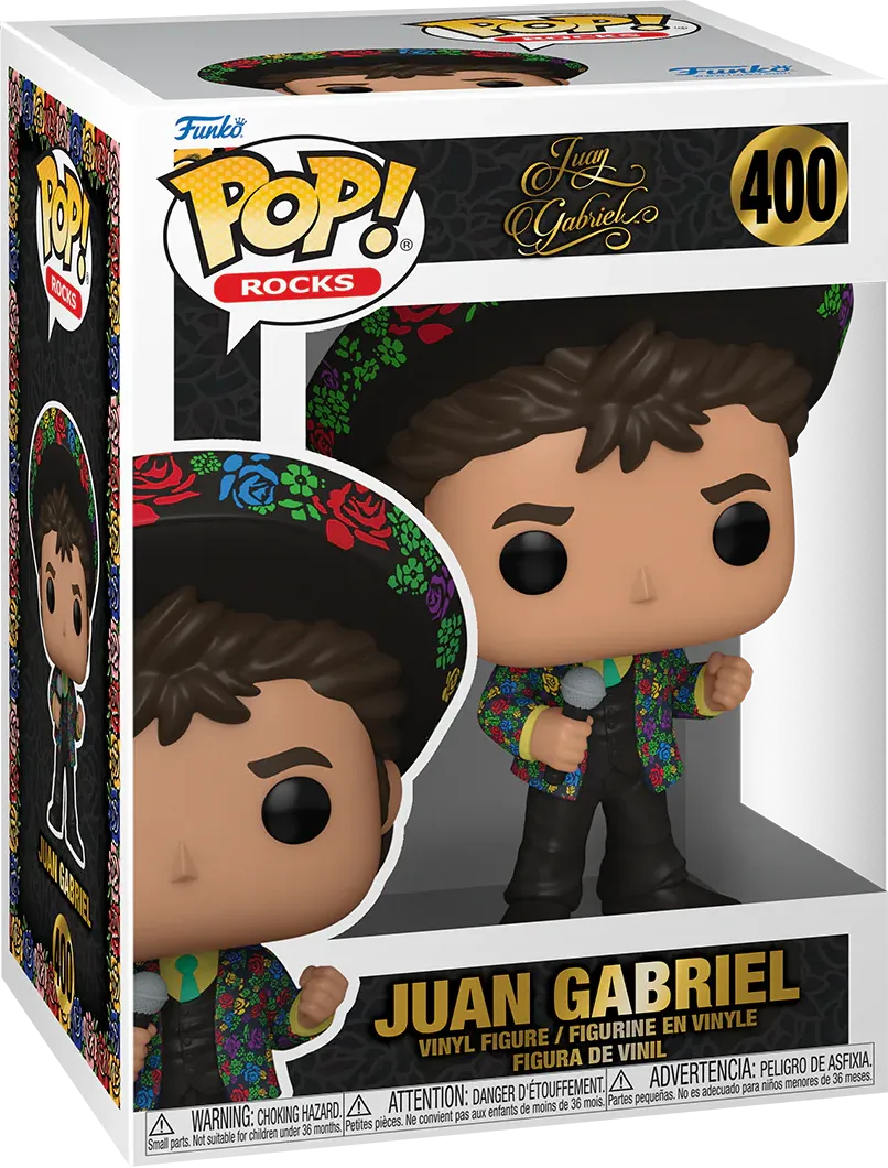 FUN79696 Juan Gabriel - Juan Gabriel (Floral Mariachi) Pop! Vinyl - Funko - Titan Pop Culture