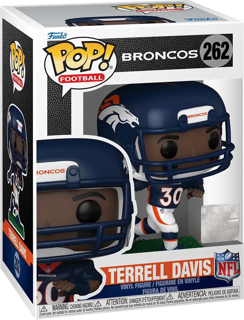 FUN79699 NFL: Broncos - Terrell Davis Pop! Vinyl - Funko - Titan Pop Culture