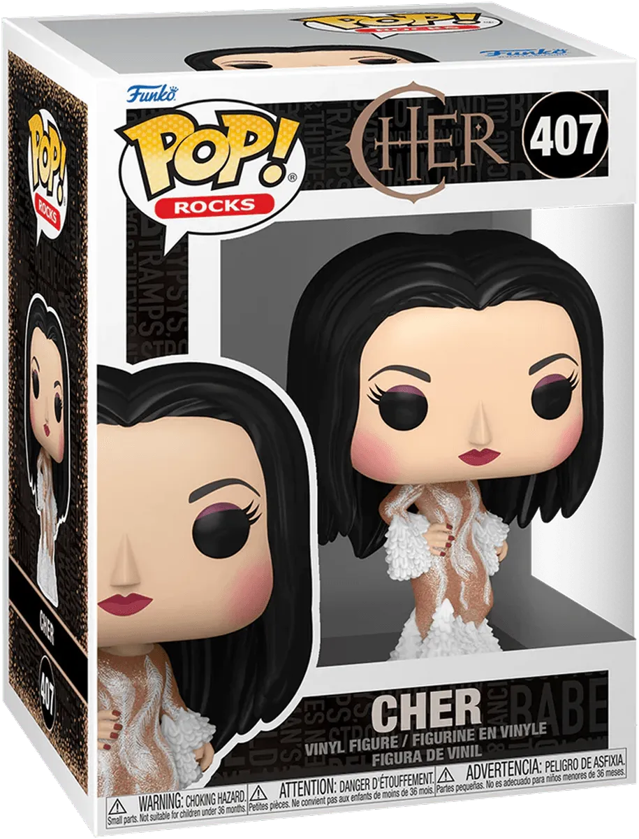 FUN79704 Cher - Cher (1974 Met Gala) Pop! Vinyl - Funko - Titan Pop Culture