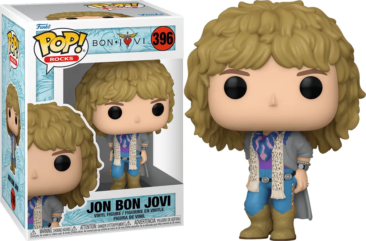 FUN79707 Bon Jovi - Jon Bon Jovi Pop! Vinyl - Funko - Titan Pop Culture