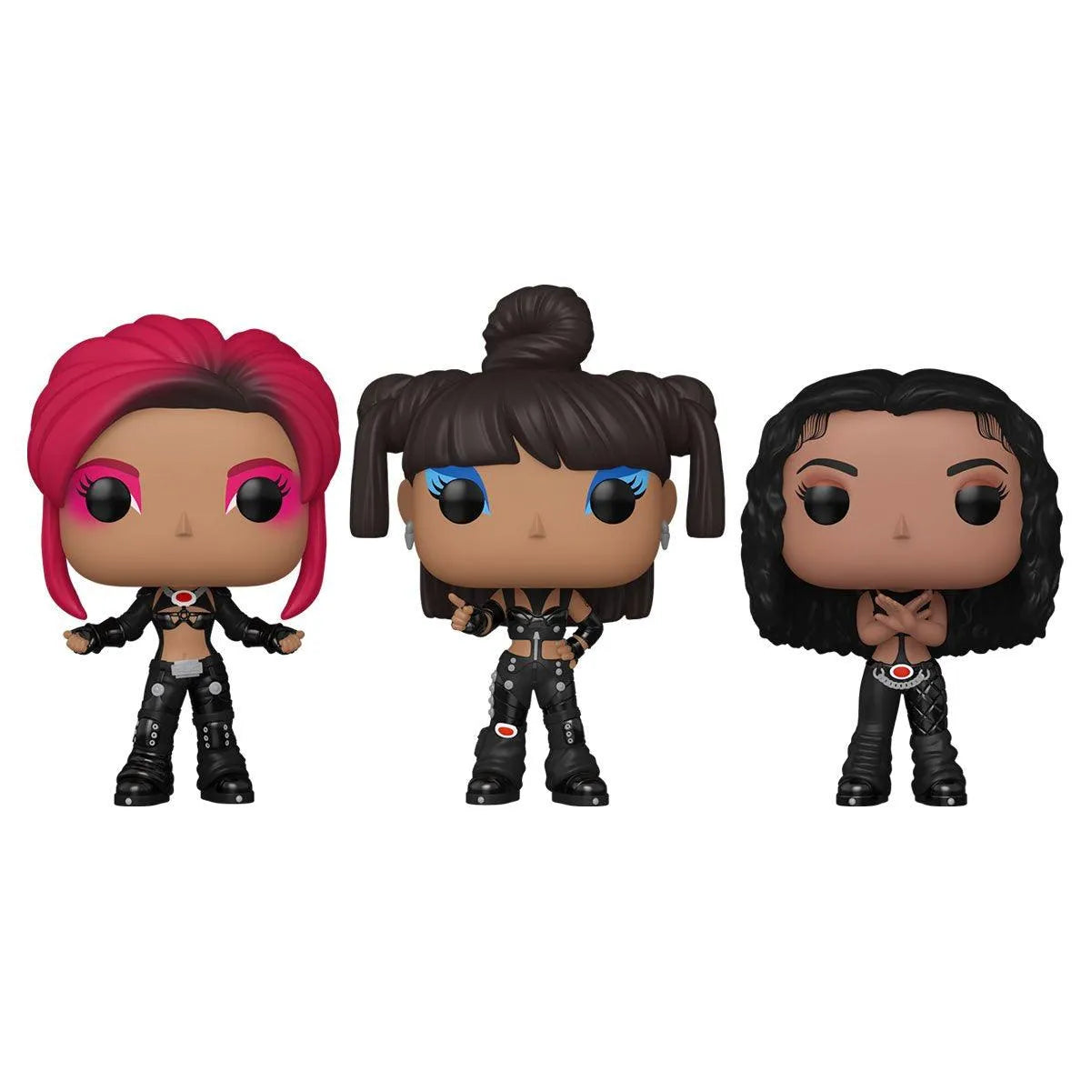 FUN79709 TLC: No Scrubs - T-Boz, Left Eye & Chilli Pop! Vinyl 3-Pack - Funko - Titan Pop Culture