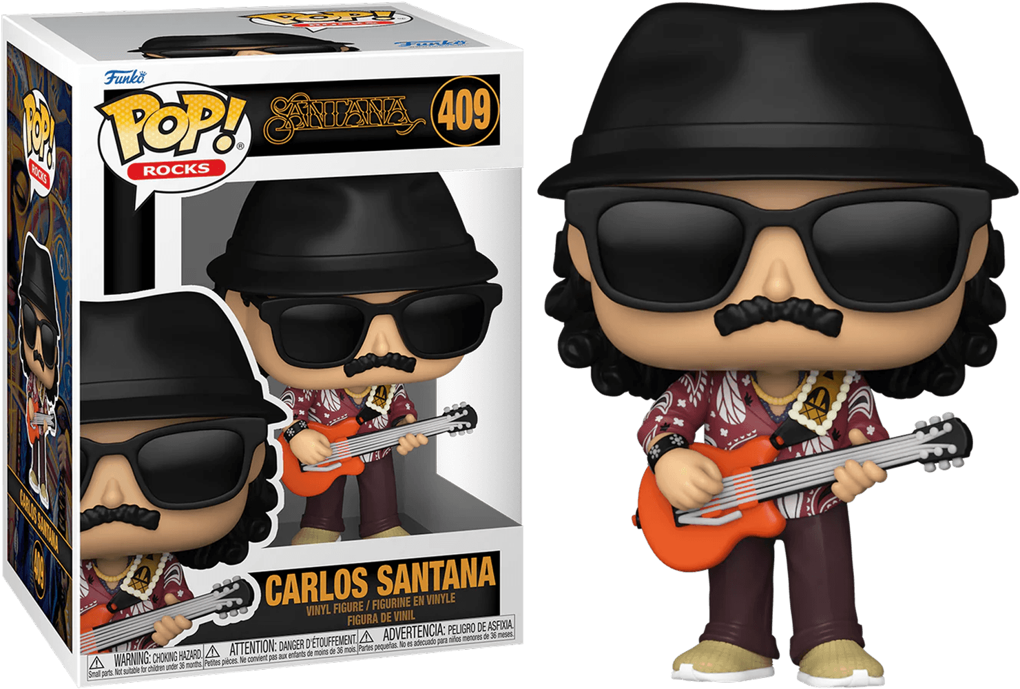 FUN79712 Santana - Carlos Santana Pop! Vinyl - Funko - Titan Pop Culture