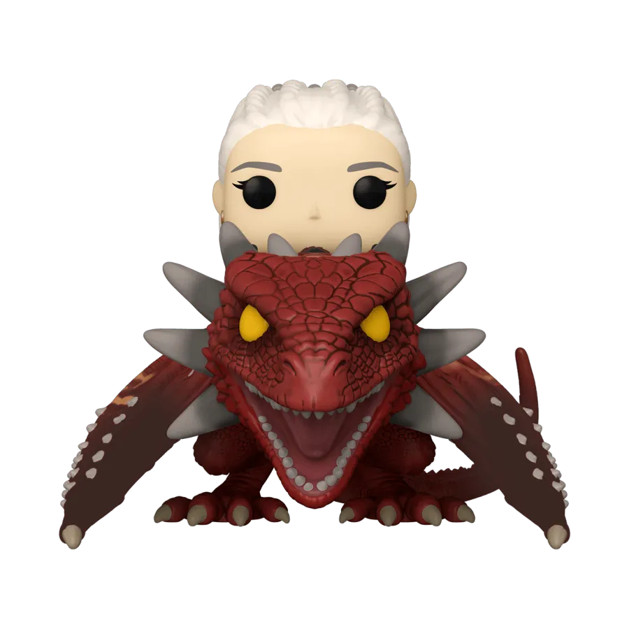 FUN79719 House of the Dragon - Rhaenys Targaryen on Meleys Pop! Ride - Funko TBA - Titan Pop Culture